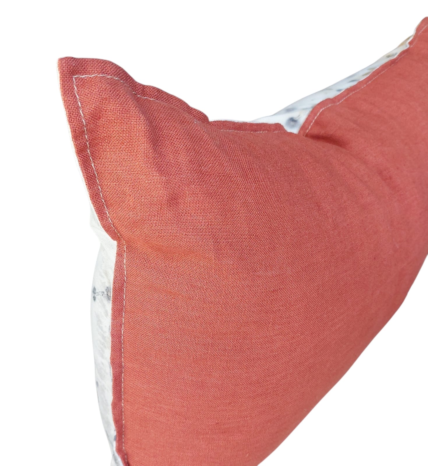 Eco print scatter cushion Narrow - Image 2