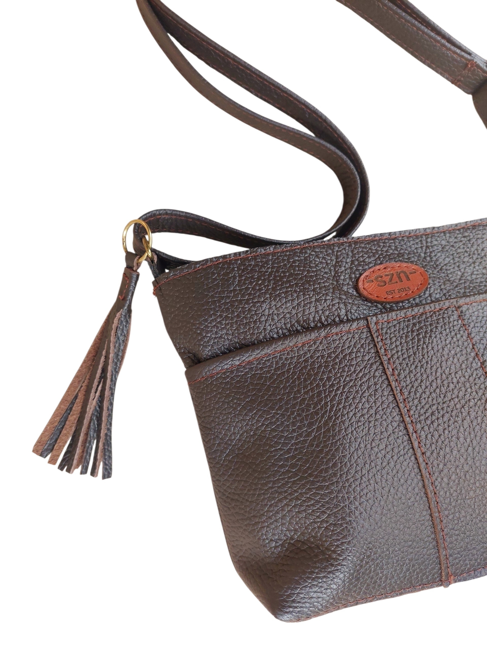 Axis crossbody Chocolate - Image 5