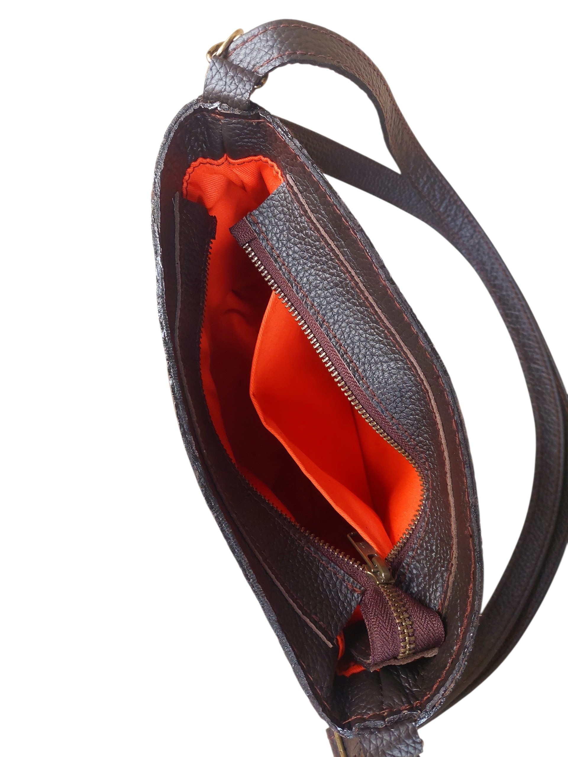 Axis crossbody Chocolate - Image 4