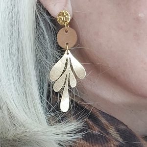 LEAF EARRING 2A