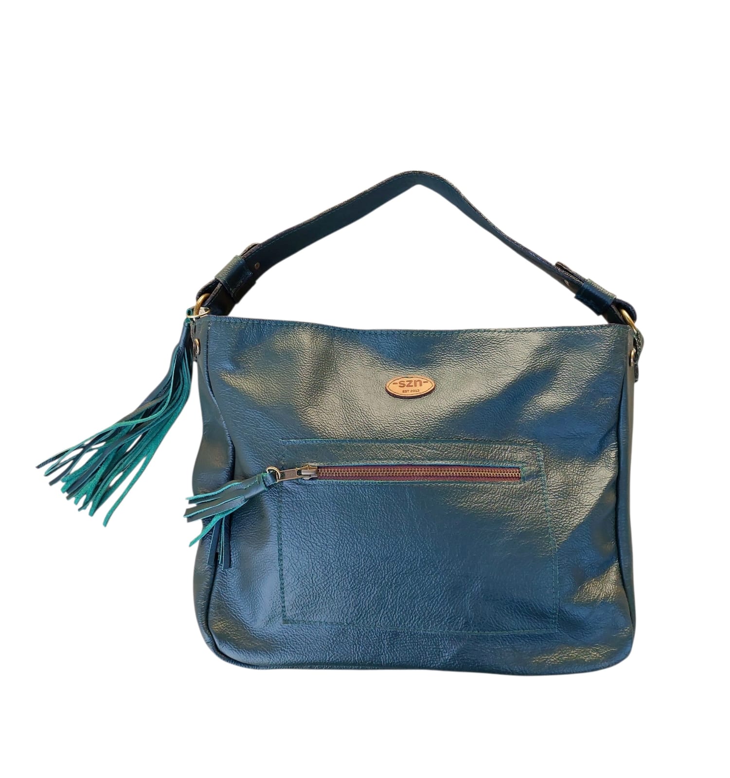 Linea Forest Shoulder Tote - Image 3