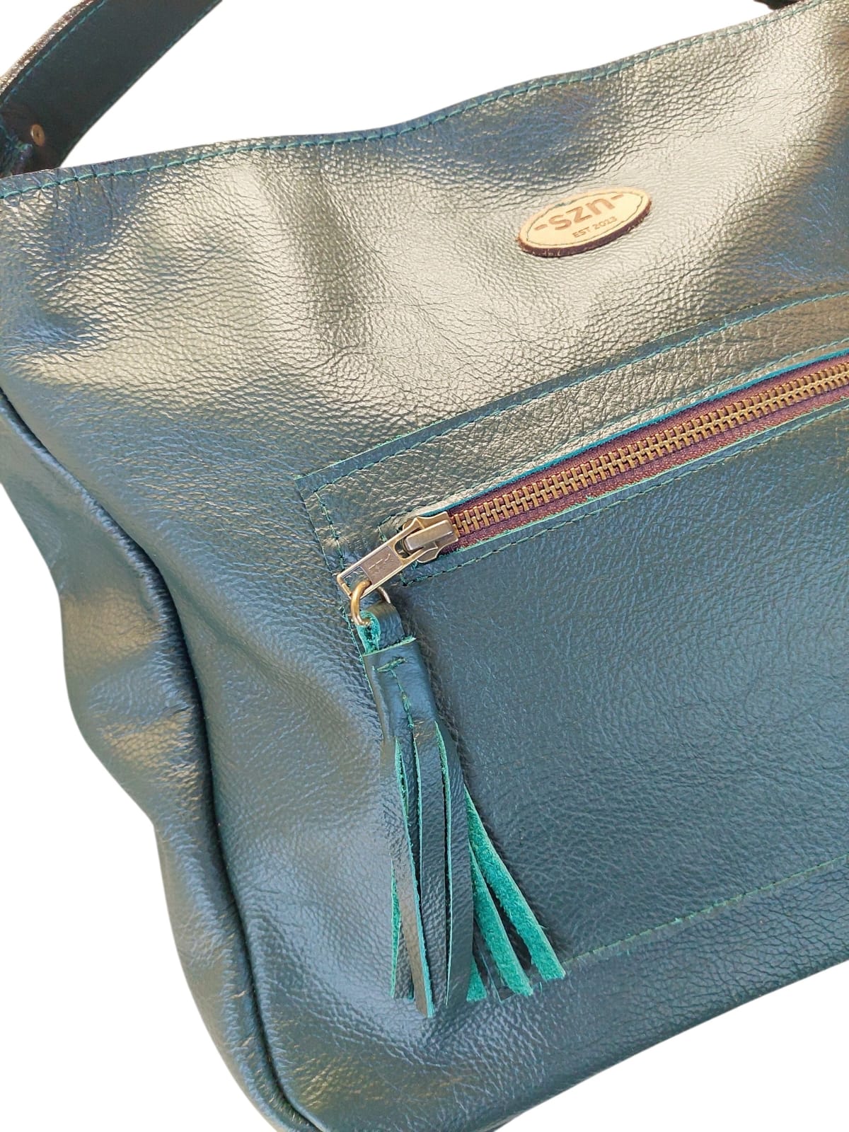 Linea Forest Shoulder Tote - Image 5